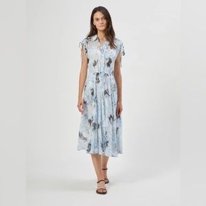 Equipment Didier Floral Silk Dress
